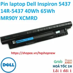 [Pin zin] Pin laptop Dell Inspiron 5437 14R-5437 40Wh 65Wh MR90Y XCMRD PHỤ KIỆN LAPTOP