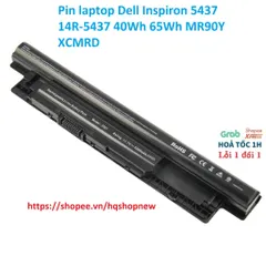 [Pin zin] Pin laptop Dell Inspiron 5437 14R-5437 40Wh 65Wh MR90Y XCMRD PHỤ KIỆN LAPTOP