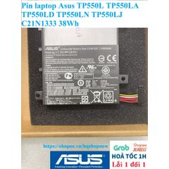 Pin Laptop Chính Hãng Asus TP550L TP550LA TP550LD TP550LN TP550LJ C21N1333 38Wh - Bảo Hành Đổi Mới 100%
