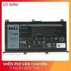 Pin laptop Dell Inspiron 15 5576/5577/7557/7566/7759 - Pin zin 74w màu đen cho hiệu suất tối ưu, chính hãng thiết kế bởi Dell