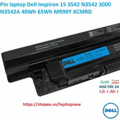 [Pin zin] Pin laptop Dell Inspiron 15 3542 N3542 3000 N3542A 40Wh 65Wh MR90Y XCMRD PHỤ KIỆN LAPTOP