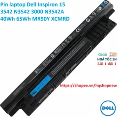 [Pin zin] Pin laptop Dell Inspiron 15 3542 N3542 3000 N3542A 40Wh 65Wh MR90Y XCMRD PHỤ KIỆN LAPTOP