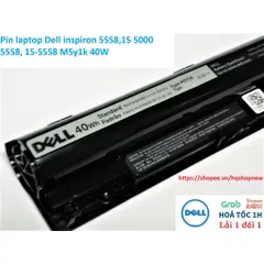[Pin zin] Pin laptop Dell inspiron 5558,15 5000 5558, 15-5558 M5Y1K 40W PHỤ KIỆN LAPTOP