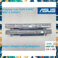 [Pin zin] Pin laptop Asus X450 X450C X450CA X450CC PHỤ KIỆN LAPTOP