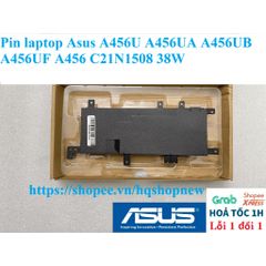 Pin Laptop Asus A456U A456UA A456UB A456UF C21N1508 38W - Phụ Kiện Chính Hãng Chất Lượng Cao, Bảo Hành Đổi Mới 100%