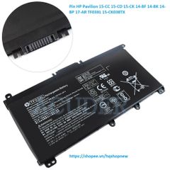 Pin Laptop HP Pavilion TF03XL 15-CC 15-CD 15-CK 14-BF 14-BK 14-BP 17-AR - Chính Hãng Mới 100% - Bảo Hành Đổi Mới 100%