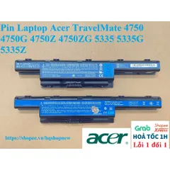 [ Pin zin ] Pin Laptop Acer TravelMate 4750 4750G 4750Z 4750ZG 5335 5335G 5335Z PHỤ KIỆN LAPTOP