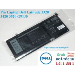 Pin Laptop Dell Latitude G91J0 41Wh, Thay Thế Cho Model 3320 3420 3520, Đen - Phụ Kiện Chất Lượng Cao Chính Hãng