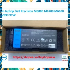 [Pin zin 97W] Pin laptop Dell Precision M6800 M6700 M6600 FV993 97W PHỤ KIỆN LAPTOP