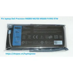 [Pin zin 97W] Pin laptop Dell Precision M6800 M6700 M6600 FV993 97W PHỤ KIỆN LAPTOP