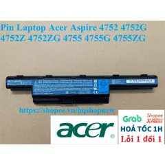 [Pin zin] Pin Laptop Acer Aspire 4752 4752G 4752Z 4752ZG 4755 4755G 4755ZG PHỤ KIỆN LAPTOP