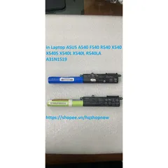[Pin zin] Pin Laptop ASUS A540 F540 R540 X540 X540S X540L X540L R540LA A31N1519 PHỤ KIỆN LAPTOP
