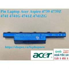 [ Pin zin ] Pin Laptop Acer Aspire 4739 4739Z 4741 4741G 4741Z 4741ZG PHỤ KIỆN LAPTOP
