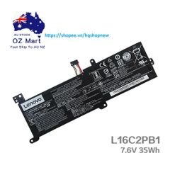 Pin Laptop Chính Hãng Lenovo Ideapad 320-15ABR 330-17IKB 81DM L16M2PB1 - Pin Li-ion 7.56V 30Wh 3968mAh Tương Thích