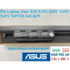 Pin Laptop Asus X45 X45A X45C X45U X45V X45VD A41-K55 PHỤ KIỆN LAPTOP