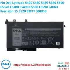 Pin Dell Latitude 5490 5480 5480 5580 5590 E5570 E5480 E5490 E5580 E5590 GJKNX Precision 15 3520 93FTF 3DDDG PHỤ KIỆN LA
