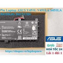 Pin Laptop ASUS V451L V451LA S451LA B41BK4G B41N1304 - Phụ Kiện Chính Hãng, Đen, 46W, Bảo Hành Mới 100%