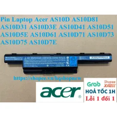 Pin Laptop Acer AS10D AS10D81 AS10D31 AS10D3E AS10D41 AS10D51 AS10D5E AS10D61 AS10D71 AS10D73 AS10D75 AS10D7E PHỤ KIỆN L