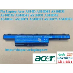Pin Laptop Acer AS10D AS10D81 AS10D31 AS10D3E AS10D41 AS10D51 AS10D5E AS10D61 AS10D71 AS10D73 AS10D75 AS10D7E PHỤ KIỆN L