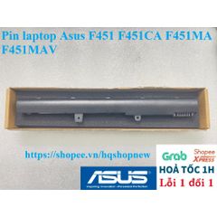 Pin Laptop Asus F451 F451CA F451MA 4 Cell - Phụ Kiện Chính Hãng Đen, Bảo Hành 100% Chất Lượng Cao