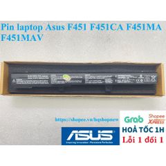 Pin Laptop Asus F451 F451CA F451MA 4 Cell - Phụ Kiện Chính Hãng Đen, Bảo Hành 100% Chất Lượng Cao