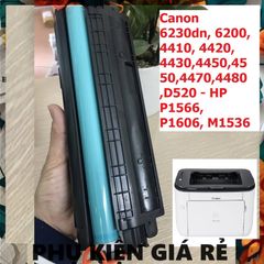 Hộp mực in Canon 6230dn 78A - Chất lượng cao, in rõ nét cho máy in laser, tương thích với HP P1566, P1606, M1536, 1500 trang