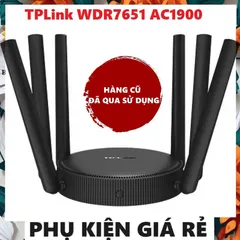 Bộ Phát Router Wifi6 TP-Link AC1900 WDR7651 - Wifi Tốc Độ Cao, Hỗ Trợ MESH, Hàng Cũ Chất Lượng Tốt, Dễ Dàng Cài Đặt