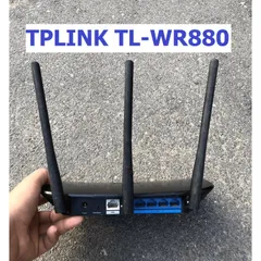 🔝 Bộ phát Wifi TPLink 3 râu XUYÊN TƯỜNG TL-WR880/TL-WR881/TL-890N đã qua sử dụng, tốc độ 450Mbps tải mạng khỏe