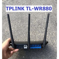 Bộ phát Wifi TP-Link TL-WR880 3 Râu Xuyên Tường 450Mbps - Hàng Cũ Chất Lượng Tốt, Dễ Dàng Cài Đặt, Tín Hiệu Mạnh Mẽ