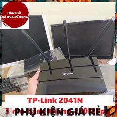 Bộ Phát Wifi TP-Link 2041N Router 3 Râu Cũ - Tốc Độ Cao 450Mbps, Xuyên Tường Sóng Khỏe, Phụ Kiện Mạng Tin Cậy