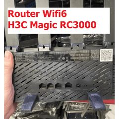 Bộ Phát WiFi 6 H3C Magic RC3000 - Router AX3000 Mbps, Hỗ Trợ MESH & Roaming, Phủ Sóng Tối Ưu Cho Diện Tích 120m² - Hàng Cũ Chất Lượng Cao