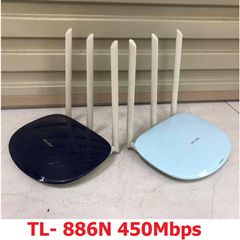 Bộ Phát Wifi TPLINK TL-886N Cũ - Xuyên Tường 3 Râu, Tốc Độ 450Mbps, Thiết Kế Dễ Dàng Cài Đặt, Hàng Đẹp Như Mới