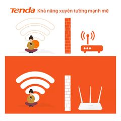 Bộ Phát Wifi Tenda F3 300Mbps Cũ - Thiết Kế Nhỏ Gọn, 3 ăng-ten, Hướng Dẫn Cài Đặt Tiếng Việt, Tốc Độ Truyền Tải Nhanh Chóng