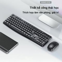Combo Bàn Phím Chuột Không Dây Acer LK41 - Giảm ồn, có phím số, bền bỉ làm văn phòng công ty