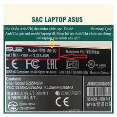 🔝 Sạc laptop Asus 19v-3.42A / 2.37A / 1.75A Loại tốt - ADAPTER ASUS - Sạc ASUS chân to / nhỏ - sạc máy tính ASUS