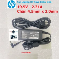 🔝 Sạc Laptop HP Chân to / Nhỏ 18.5V - 3.5A / 19V - 4.74A / 19.5V - 3.33A / 19.5V - 2.31A - Sạc máy tính Hp 45W / 65W /