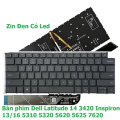 🔝 Bàn phím Dell Latitude 14 3420 Inspiron 13/16 5310 5320 5620 5625 7620