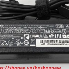 [Sạc zin] SẠC LAPTOP ACER SWIFT 3 ,SF314-51, SF314-51-38EE 19V - 2.37A - 45W Chân nhỏ 3.0 x 1.1 mm PHỤ KIỆN LAPTOP