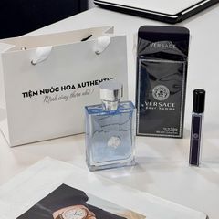 Nước Hoa Versace Pour Homme EDT 100ml - Hương Thơm Tươi Mát Nam Tính - Phong Cách Địa Trung Hải, Quà Tặng Độc Đáo Cho Đàn Ông