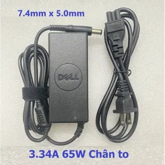 🔝 Sạc Laptop Dell 19.5V - 2.31A - 45W / 19.5V - 3.34A - 65W / 19.5V - 4.62A - 90W Chân to Chân nhỏ Sạc máy tính Dell PH
