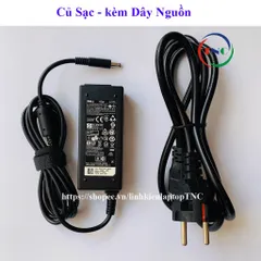 Sạc Laptop Dell 19.5V - 2.31A (45W) chân kim nhỏ Φ4.5 *3.0mm PHỤ KIỆN LAPTOP