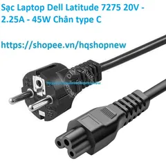 [Sạc zin] Sạc Laptop Dell Latitude 7275 20V - 2.25A - 45W Chân type C PHỤ KIỆN LAPTOP