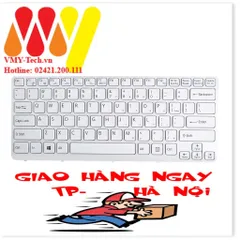 🔜 Bàn Phím Laptop Sony Vaio SVE14, SVE-14, SVE 14 SVE141 SVE14A Series Keyboard Có Khung