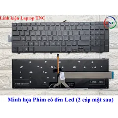 🔝 Phím Laptop Dell 5559 5547 5548 5542 5543 5555 Inspiron 15-5000 có ĐÈN LED / KHÔNG LED