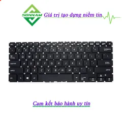 Bàn phím Laptop ASUS S410U asus vivobook X411 A411U S410 S410U S410UA S410UN S4000 S4000V có nút nguồn trên phím PHỤ KIỆ