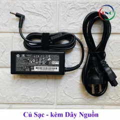 Sạc Laptop HP tốt 19.5V - 3.33A - 65W chân kim xanh nhỏ 4.5x3.0mm (Adapter HP tròn nhỏ ZIN) PHỤ KIỆN LAPTOP