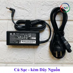 Sạc Laptop HP tốt 19.5V - 3.33A - 65W chân kim xanh nhỏ 4.5x3.0mm (Adapter HP tròn nhỏ ZIN) PHỤ KIỆN LAPTOP