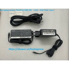 [Sạc zin] Sạc laptop Lenovo ThinkPad X280 20V - 3.25A - 65W Chân Type C PHỤ KIỆN LAPTOP