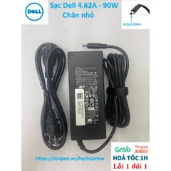 Sạc Laptop Dell 19.5V - 2.31A - 45W / 19.5V - 3.34A - 65W / 19.5V - 4.62A - 90W Chân to Chân nhỏ Sạc máy tính Dell PHỤ K