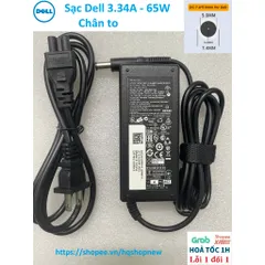 Sạc Laptop Dell 19.5V - 2.31A - 45W / 19.5V - 3.34A - 65W / 19.5V - 4.62A - 90W Chân to Chân nhỏ Sạc máy tính Dell PHỤ K